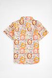 Tiger shirt for boys in cotton, ideal for party wear