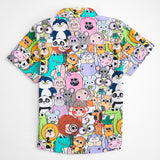 kids character cotton shirt for kids