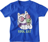 Cat themed tshirt for kids