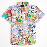 cartoon shirt for kids in cotton