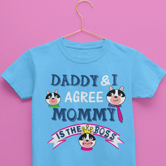 Daddy Agrees Tee - Cute and Cool Kidswear