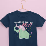 navy blue t-shirt with elephant print for baby and toddler