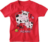 I love mommy cow tee