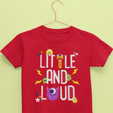 Monster kids t-Shirt in red color for boys