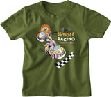 Cotton Tees - Pack of 3- Pirate Octopus, Jungle Racing,Jungle Animals Print