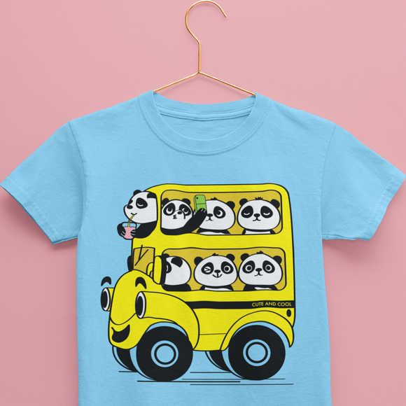 Cute Baby Panda T Shirt for Kids. Buy Online under Rs 500